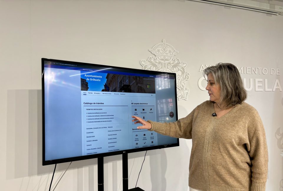 El Ayuntamiento de Orihuela lanza videotutoriales para realizar los trámites online del padrón